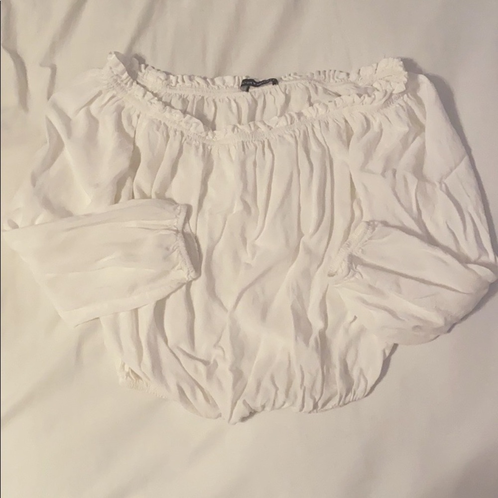 brandy melville off the shoulder top
